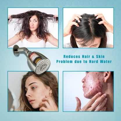 HydraCare Premium Shower Filter for Hard Water